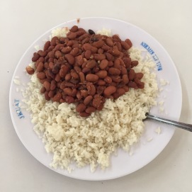 Beans and rice - only 25 ksh!