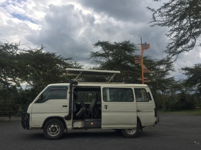 Our safari van
